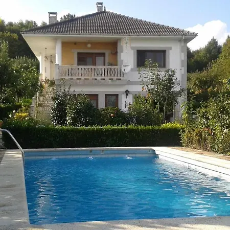 Villa Con Piscina Y Parque Infantil En Panton, Ribeira Sacra, Galicia Βίλα Pantón