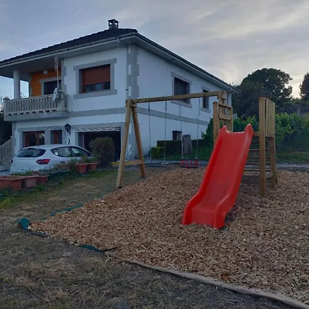 Villa Con Piscina Y Parque Infantil En Panton, Ribeira Sacra, Galicia Βίλα Pantón
